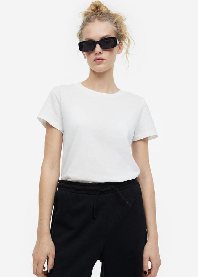 Silk Blouse — Ivory